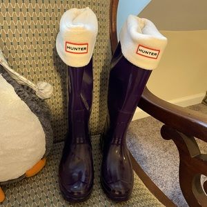 Like New, Never Worn Hunter Rain Boots